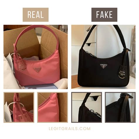 real prada wallet vs fake|real prada bag.